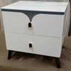 White Solid Wood Nordic Storage Cabinet for Bedroom thumb 1