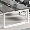 Grey Rectangular Large  Conference  Table thumb 7