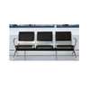 3 Person Leather Reception Office Bench thumb 13