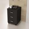 Storage Cabinet:3-Drawers Movable Office Under Desk Cabinet thumb 4