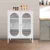 Cabinets : 2-Door Glass Display Storage Cabinet thumb 0