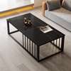 Coffee Table; Black Marble Coffee Table in Suneka thumb 1