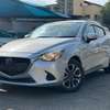 Mazda Demio silver color fully loaded 2019 model. thumb 3