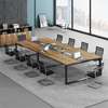 Modern Luxury 12-Seater Conference Table –Wood Finish thumb 3