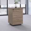 Lockable Wooden Office Cabinet with Movable Drawers thumb 5