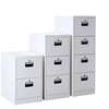 Office Cabinet: White Vertical 4 Drawer Cabinet thumb 2