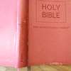 Pink leather-bound Holy Bible NIV thumb 6
