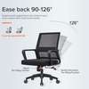 Durable Captain Mesh Highback Swivel Office Chair thumb 8