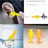 Silicon Ear Plugs Plastic Box Soundproof YELLOW BLACK ORANGE thumb 7