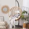 Home Chair; Round Rattan Ergonomic Shape Hammock Chair thumb 1