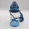 Baby Shark Themed Children Water Bottle with Straw thumb 1