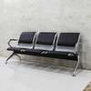 3 Link Leather Padded Waiting Bench thumb 3