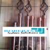 brown adjustable curtain rods thumb 0