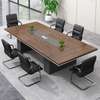 2.4 M Rectangular Wooden Executive Boardroom Table thumb 0