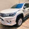 Toyota Hilux double cabin white 2017 diesel thumb 1