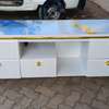 Oval TV Stand with Marble Top thumb 0