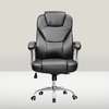 Office Chair: Leather Strong Mobile Office Chair thumb 1