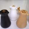 luxury gold handle top press thermos pot. thumb 0