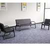 Black Fabric 5 Seaters Sofas For Reception thumb 9