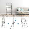 Foldable Stackable Patio Conference Chair thumb 1