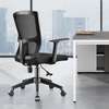 Office seat: Ergonomic medium back mesh office seat thumb 0