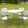 Portable and Foldable 4 Chairs and a Table Dining Set thumb 6