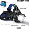 Brightest USB Rechargeable Headlamps,Waterproof thumb 0