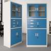 Office Cabinet: Blue Office Storage Cabinet With Safe thumb 5