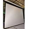 manual wall mount projector screen 84"by84" thumb 1