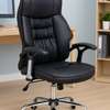 Office Chair: Recliner High Back Leather Office Steady Chair thumb 1