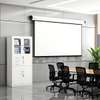 2-Door metallic office storage cabinet with safe thumb 7