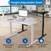 Office Desk: Electric Adjustable Desk, Sit-stand Workstation thumb 5