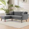 Gray L-Shaped Living Room Sofa thumb 2