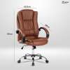 Office Seat: High Back Ergonomic Chair With Soft Pu Armrest thumb 2