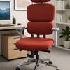 Orange Orthopedic Office Chair thumb 8