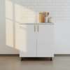 2-Door Wooden Credenza thumb 2
