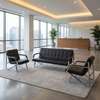 Reception Room Meeting 5 Seater Leather Office Sofa Set thumb 0