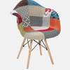 Office Chair; Fancy Trendy Patchwork Office Chair thumb 3