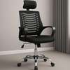 Office Chair; Ergonomic Headrest Mesh Office Chair thumb 6