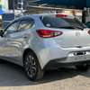 Mazda Demio silver color fully loaded 2019 model. thumb 10