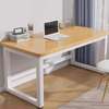 Office desk: 1.2m wooden generic computer table thumb 0
