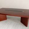Boardroom Table; 2.4M Mahogany Boardroom Table thumb 1