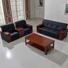 Executive 5 Seater Leather Meeting Sofa thumb 5