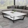 Modern Marble Top Coffee Table thumb 3
