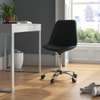 Office Seat: Plastic Black Height Adjustable Swivel Chair thumb 0