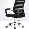 Office chair: Black Mid-Back mesh Office Seat thumb 4