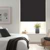 Blackout Roller Blind Black Durable Fabric Smooth Roll thumb 0