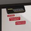 Prime Single Motor Black Electric Task Desk thumb 1