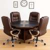 Modern 4-Seater Executive Meeting Table thumb 3