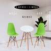 Plastic chairs: Green plastic eames dine chair thumb 3